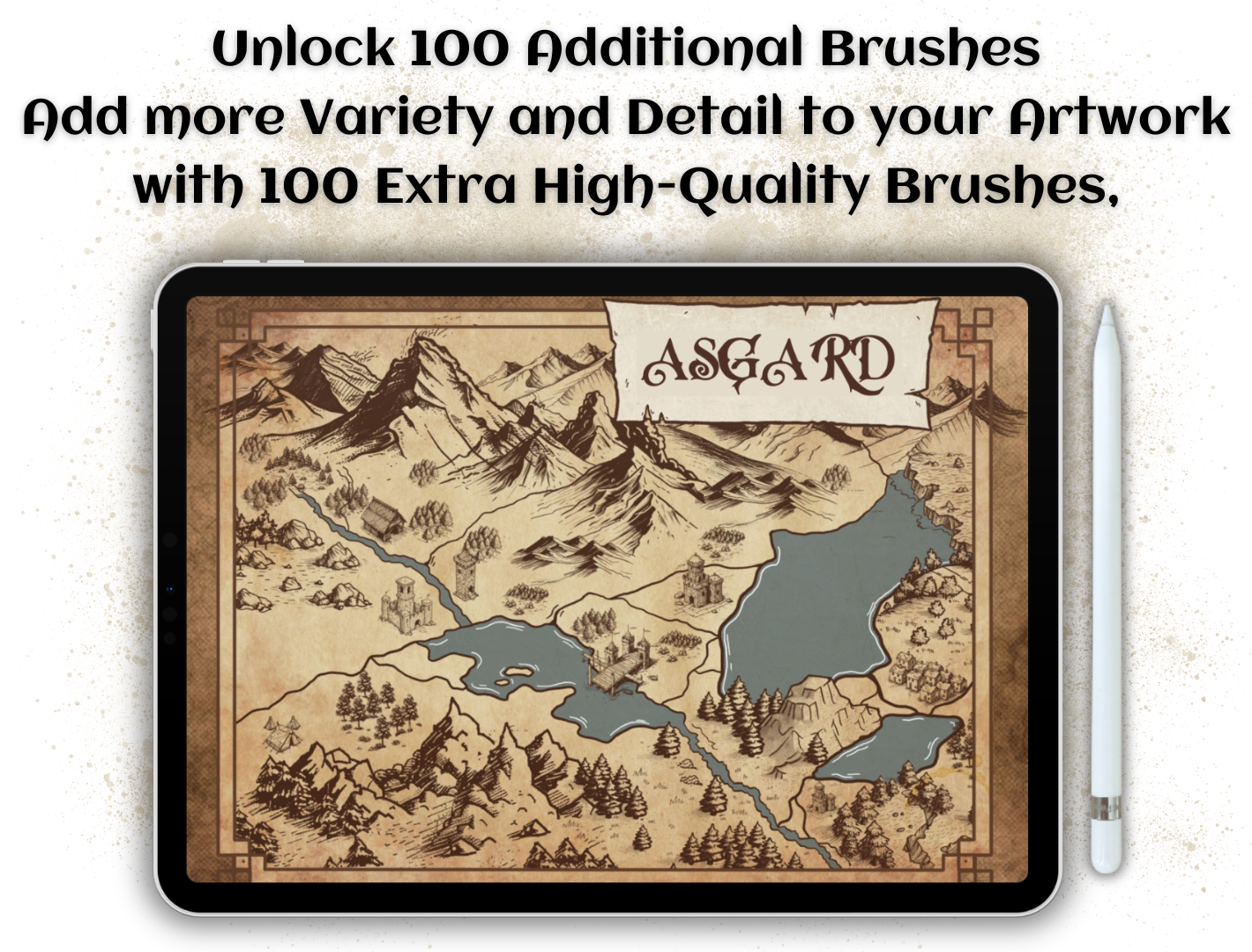 Lifetime Monthly Updates & 100+ Extra Brushes