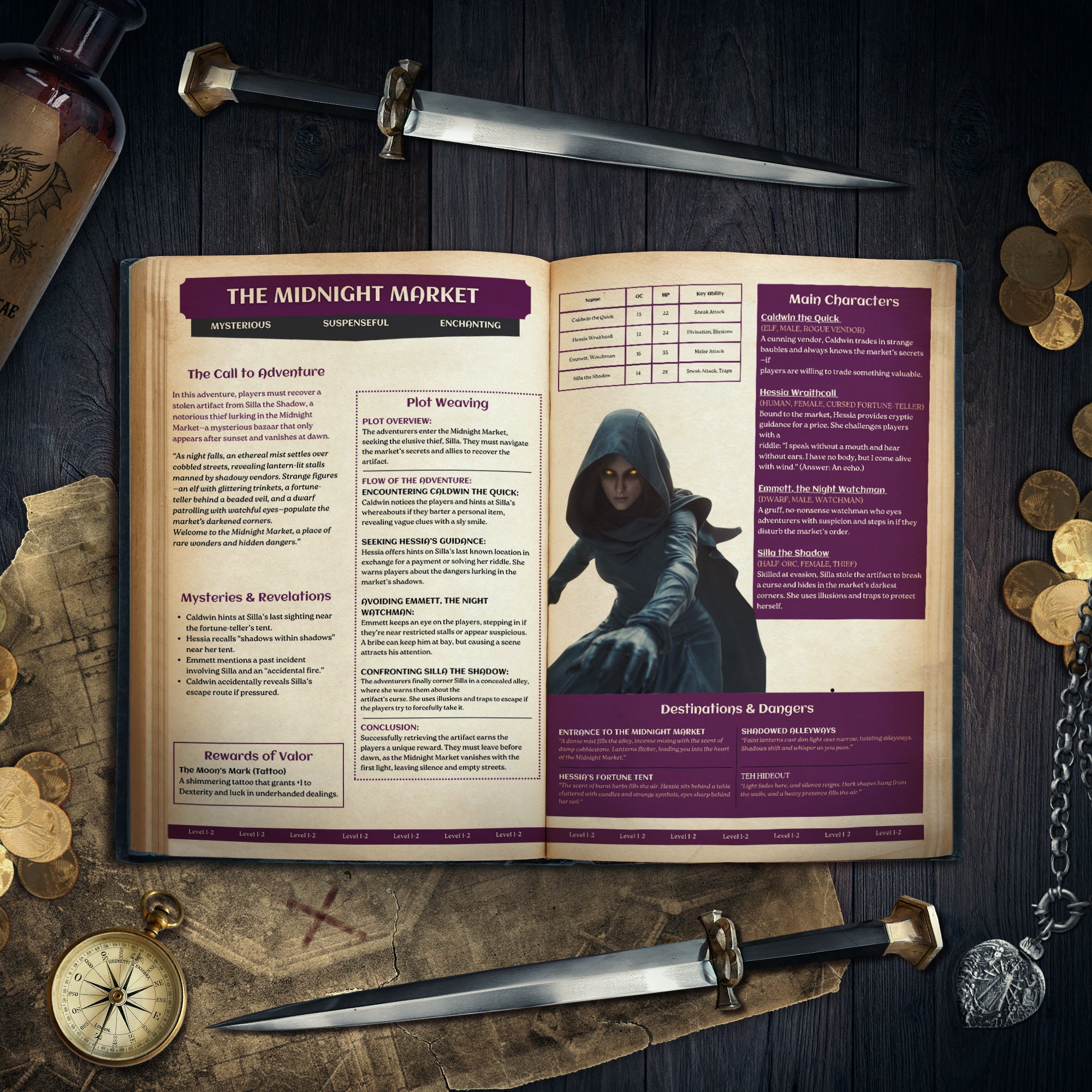 One-Shot Adventures Bundle (Pics)