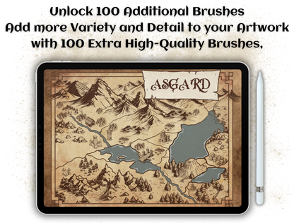 Lifetime Monthly Updates & 100+ Extra Brushes (R)