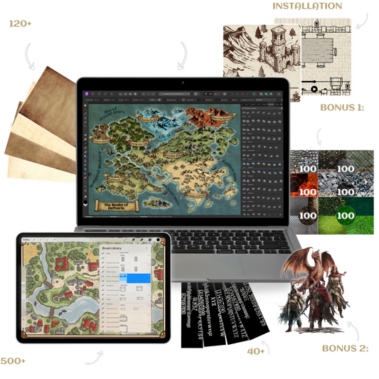 Complete RPG Map Making Bundle (P)