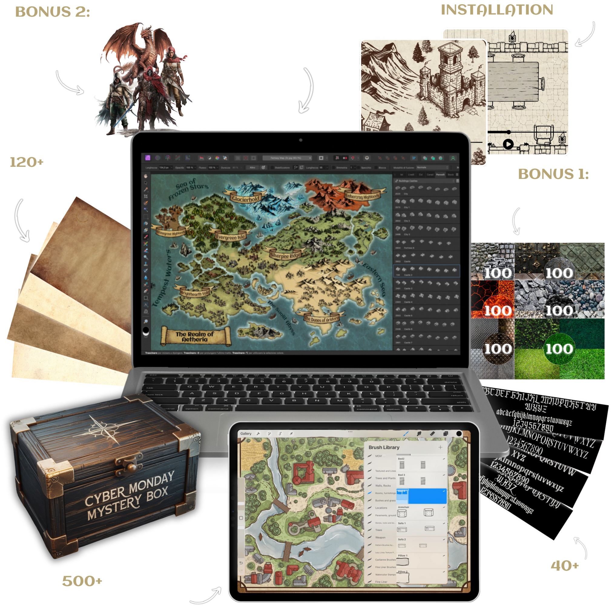 Complete RPG Map Making Bundle (BFP)