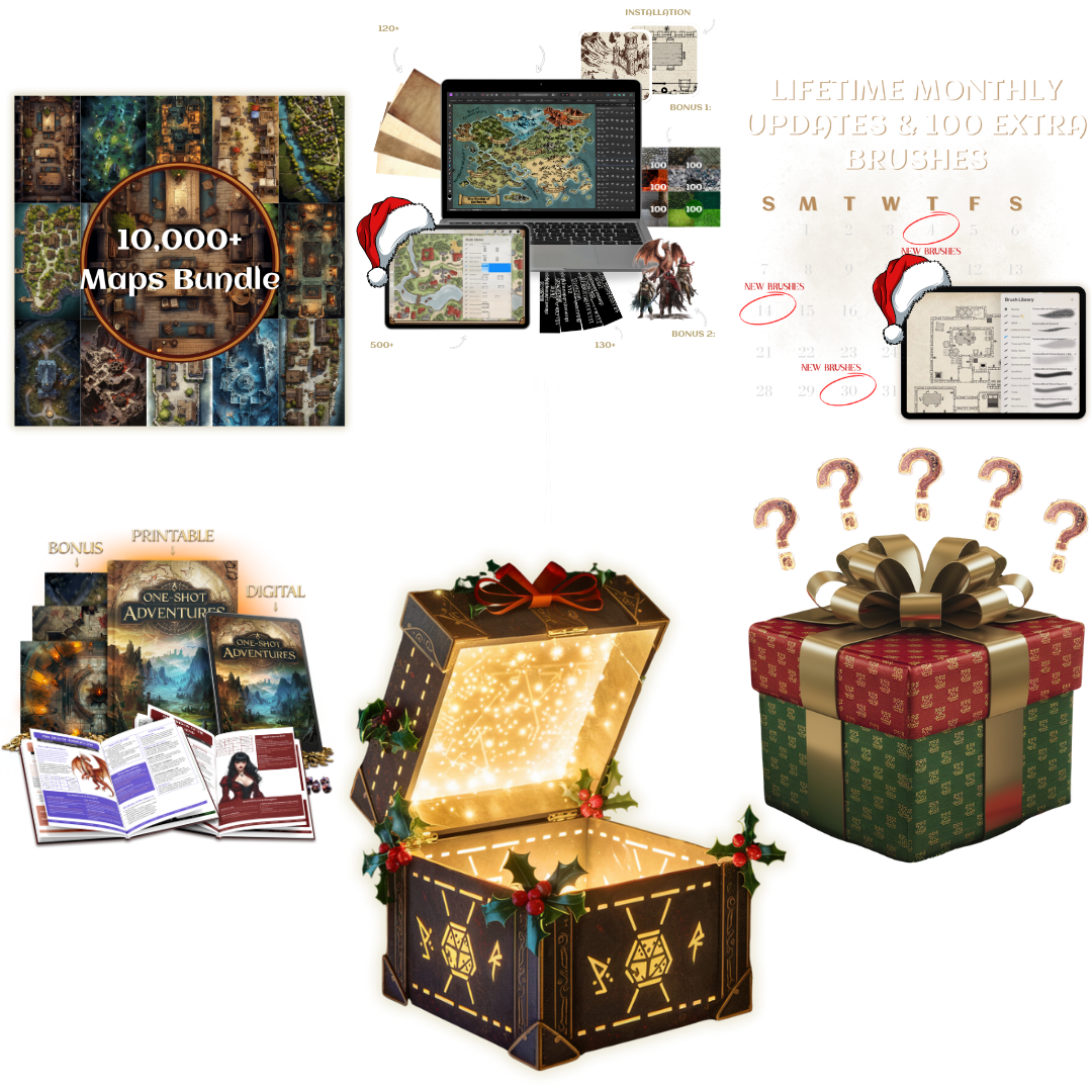 Whole Shop Bundle & Christmas Mystery Gift 🎁