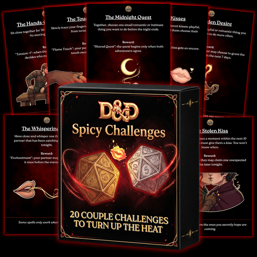 20 D&D Spicy Challenges for Couples