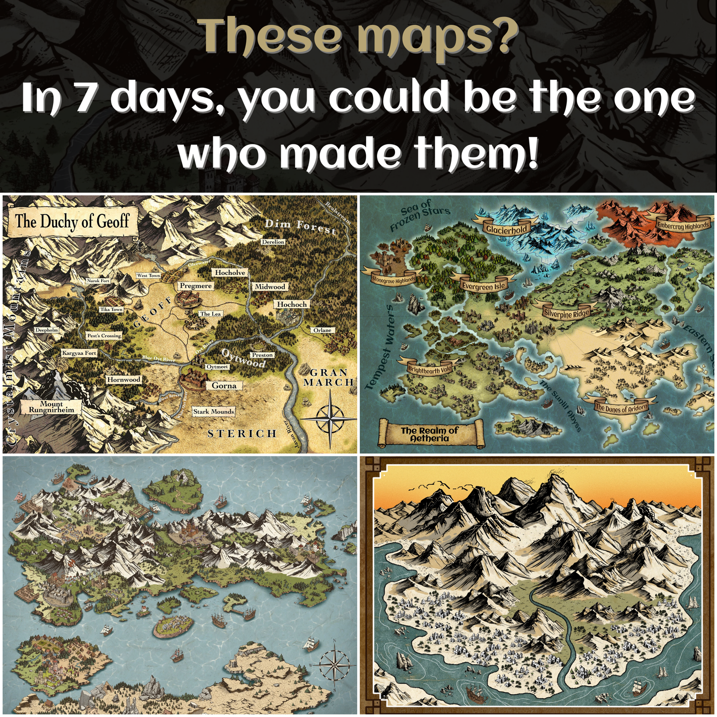 The Fantasy Map Making Masterclass