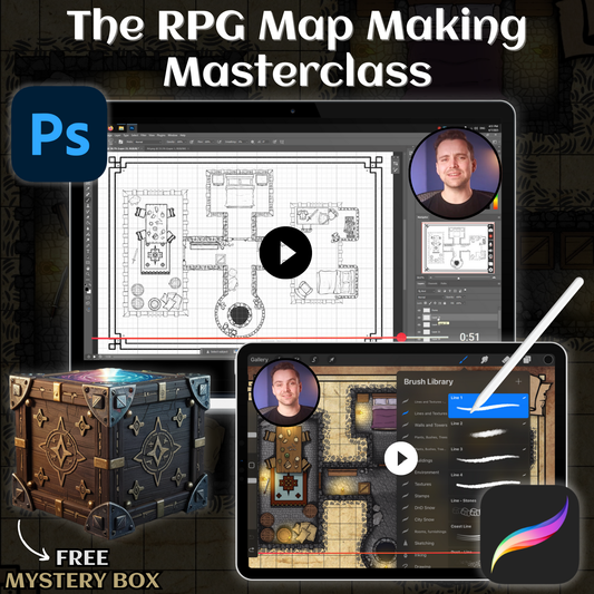 The RPG Map Making Masterclass (Courses) (R)